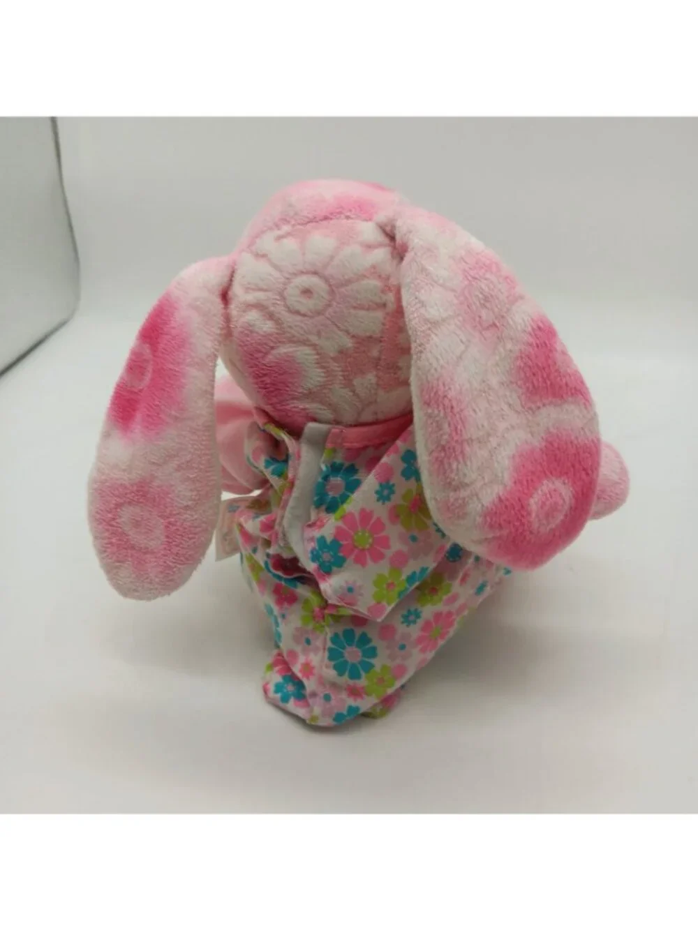 Inter American Baby First Bunny Rabbit Plush Pink Floral 7